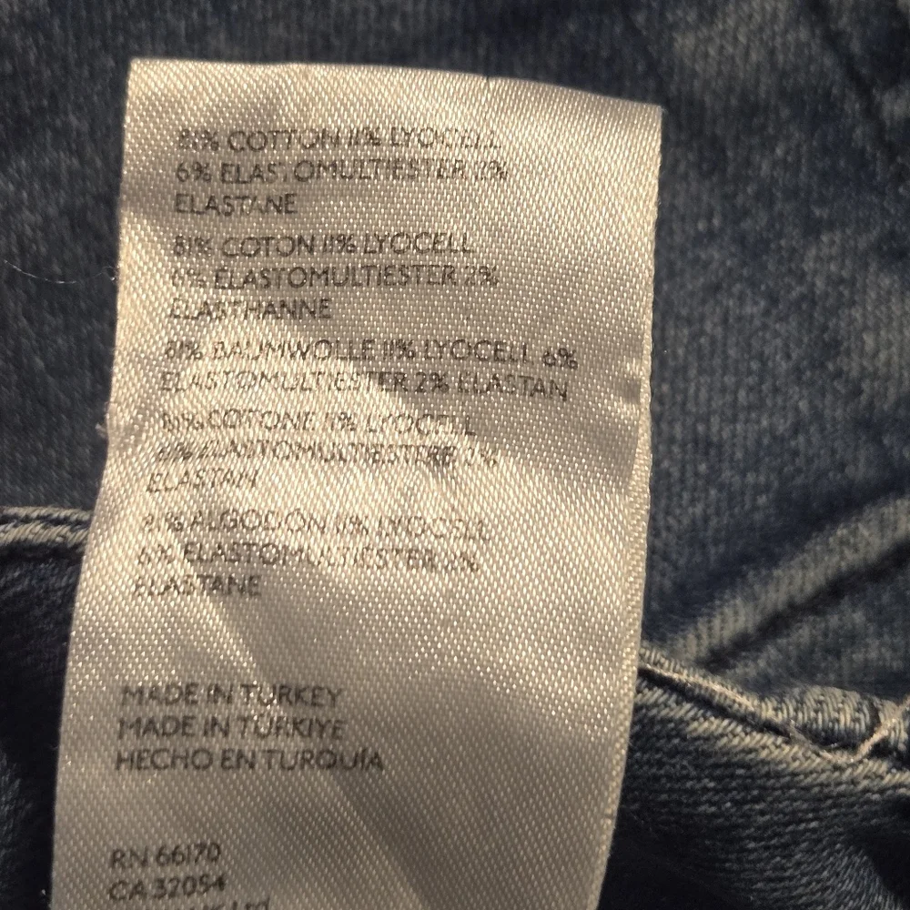 Maeve Anthropologie Womens Medium Wash Wide Leg The Colette Denim Jeans Size 27 - Picture 8 of 10